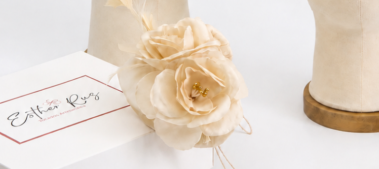 Diadema de novia flor