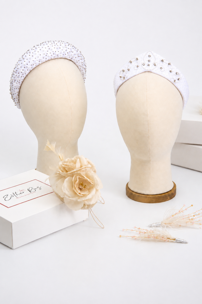 Diademas para novia con pedrería